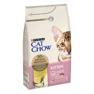 PURINA CAT CHOW KITTEN, Pui, 1.5 kg