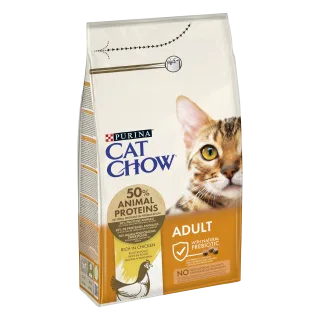 PURINA CAT CHOW Adult, Pui, 1.5 kg