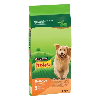 FRISKIES Dog, Adult, Caini Balance, 15 kg