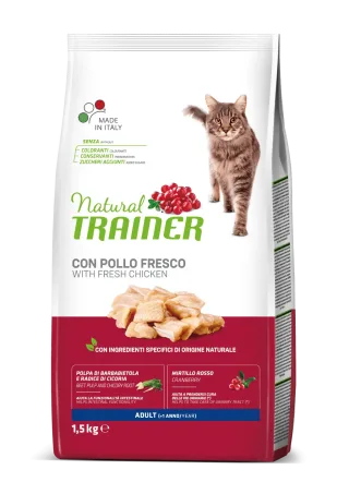 Hrana Uscata Pisici, Natural Trainer, Pui, 1.5 kg