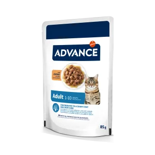 Advance Cat Wet Adult Pui, 85 g