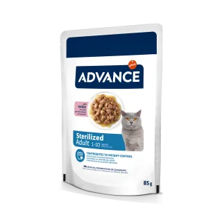 Advance Cat Wet Sterilized Curcan, 85 g