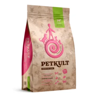 Hrana Uscata Caini, Petkult Sensitive Starter & Puppy, 1 kg