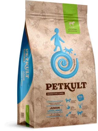 Hrana Uscata Caini, Petkult Sensitive Junior Large, 12 kg