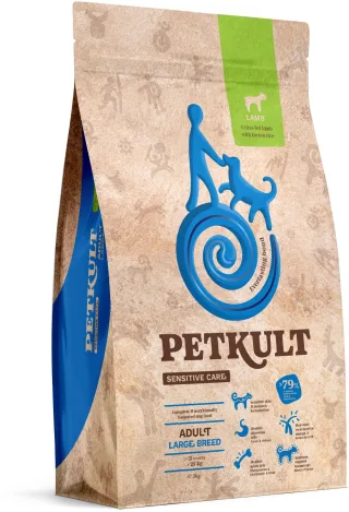 Hrana Uscata Caini, Petkult Dog Sensitive Care Adult Large Breed, 3 kg
