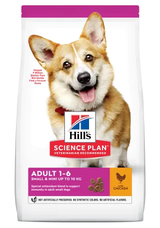 Hrana uscata caini, Hill's Science Plan Canine Adult Small and Mini Chicken, 3 kg