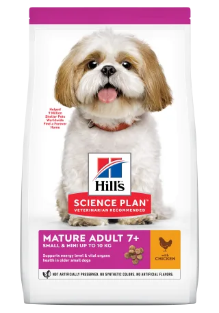 Hrana uscata caini, Hill's Science Plan Canine Mature Small and Mini Chicken, 3 kg