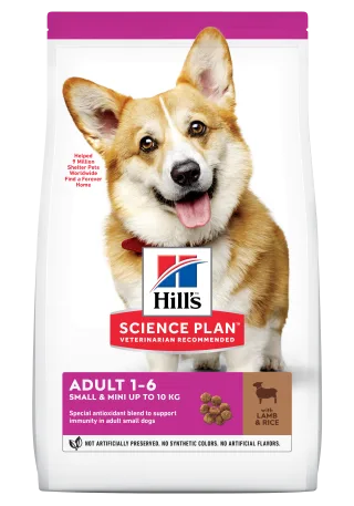 Hrana uscata caini, Hill's Science Plan Canine Adult Small and Mini Lamb and Rice, 6 kg
