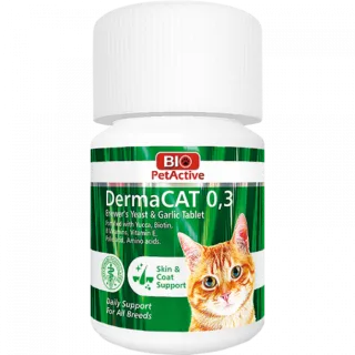 Bio PetActive Dermacat 0.3, 75 tablete