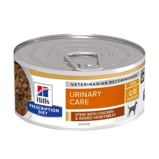 Hill's Prescription Diet Canine c/d Chicken & Vegetables Stew, 156 g
