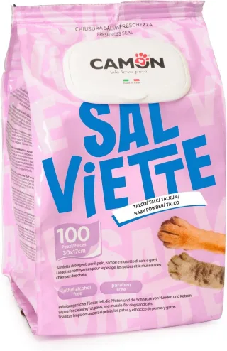 Servetele igienice cu talc, Camon, 100 buc