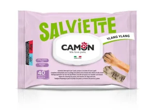 Servetele pentru curatare cu aloe vera si ylang-ylang, Camon, 40 buc
