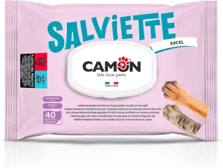 Servetele pentru curatare cu parfum excel, Camon, 40 buc
