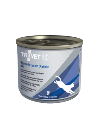 Trovet Cat conserva Hypoallergenic Iepure, 200 g