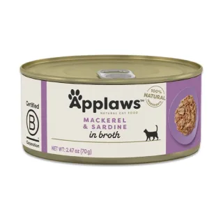 Applaws Mackerel with Sardines, conserva, 70 g
