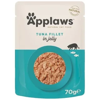 Applaws Tuna Fillet in Jelly, plic, 70 g