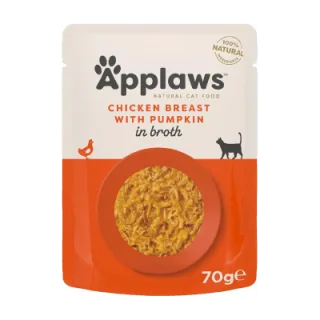 Applaws Chicken Breast with Pumpkin, plic, 70 g