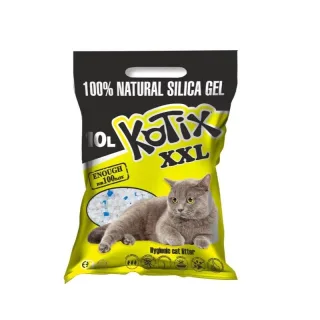 Asternut igienic pentru pisici, silicat, Kotix Normal, 10L/ 4 kg