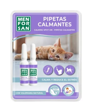 Menforsan Spot-On Calmare Pisica, 2 pipete/ blister