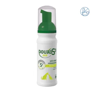 Sampon uscat, Douxo S3 Seb Mousse, 150 ml