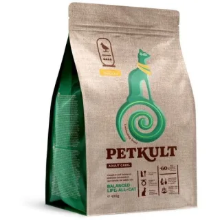 Hrana Uscata Petkult Adult Care Balanced Life All-Cat Pisici, Pui, 400 g