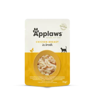 Applaws Chicken Breast in Broth, plic, 70 g