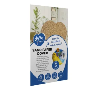 DuvoPlus Hartie Abraziva pentru Colivie, 8 buc, 21x35 cm