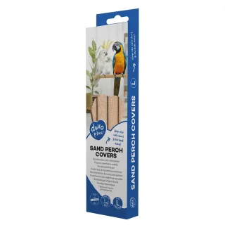 DuvoPlus Invelis Abraziv cu Nisip pentru Bete Colivie, 25x2x2 cm, 3 buc