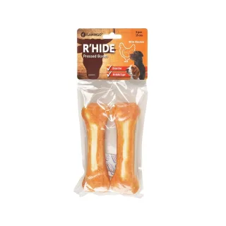 Recompense Caini, Flamingo R'hide Os Presat cu Pui, 2 buc x 15 cm/ 220 g
