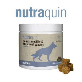 Nutravet Nutraquin, Caini, 50 chews