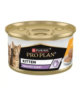 PURINA PRO PLAN Cat Wet Can, Healthy Start Kitten, 85 g