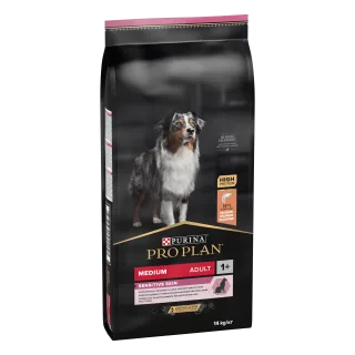 PURINA PRO PLAN ADULT Sensitive Skin, Talie Medie, Somon, 10 kg