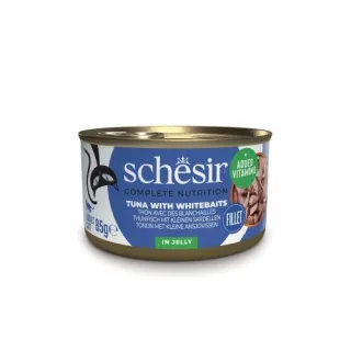 Hrana umeda pisici, Schesir, Ton si Ansoa in Jeleu, 85 g