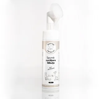 Spuma curatare labute fara clatire Doctor Totolici, 200 ml