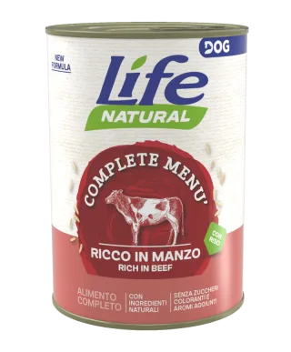 Hrana Umeda Caini, Life Dog Nutrition Plus, Vita, 400 g