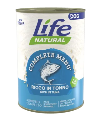 Hrana Umeda Caini, Life Dog Nutrition Plus, Ton, 400 g