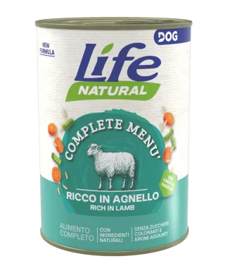 Hrana Umeda Caini, Life Dog Nutrition Plus, Miel, 400 g