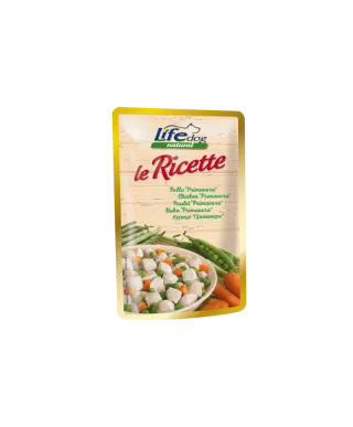 Hrana Umeda Caini, Life Dog Le Ricette, Rata, Pui & Portocala, 95 g