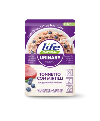 Hrana Umeda Pisici, Life Natural Urinary Mousse Ton si Afine, 70 g