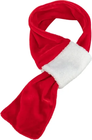 Trixie, Esarfa Caini, X-Mas, Rosu/ Alb, 927332, 70 cm