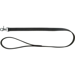 Trixie Lesa din Piele, M-L: 1 m/ 20 mm, Negru, 18980