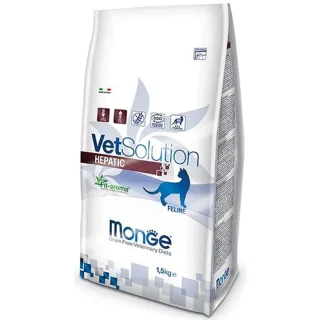 Dieta veterinara pisici, Monge VetSolution Hepatic Feline, 1.5 kg