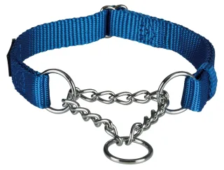 Zgarda Chinga cu Lant Strangulanta 45-70 cm/25 mm Albastru 20292