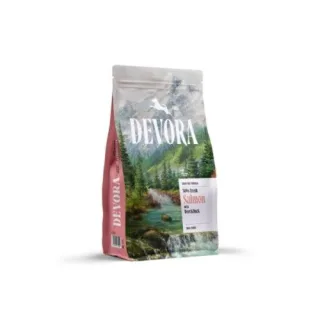 Hrana uscata caini, Devora Dog Adult Small Breed Grain Free, Somon, Caprioara & Rata, 1.5 kg