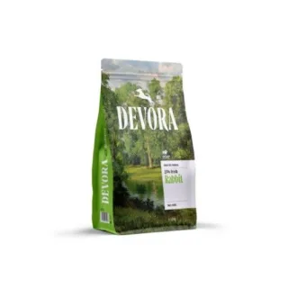 Hrana uscata caini, Devora Dog Puppy & Junior Medium & Large Grain Free Monoprotein, Iepure, 1.5 kg