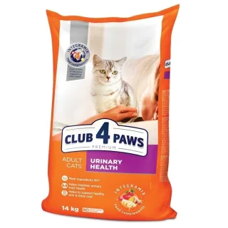 Hrana uscata premium pisici, Club 4 Paws Cat Urinary, Pui, 14 kg