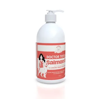 Ulei de somon pentru caini si pisici Doctor Totolici Salmon Oil, 500 ml