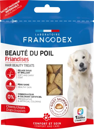 Francodex, recompense pentru blana, caini si catelusi, 75 g
