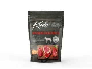 Kudo Adult Mini, Hrana Uscata Presata la Rece, Carne Rosie si Legume, 3 kg