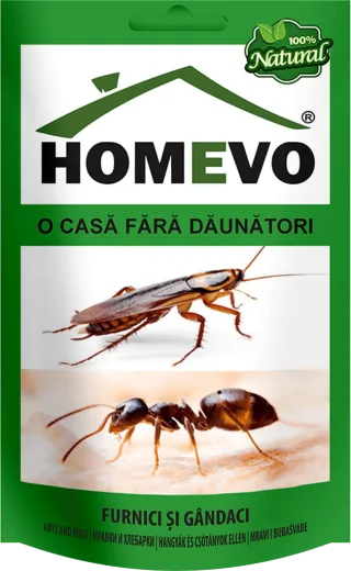 Homevo Pesticid Furnici si Gandaci, 50 g